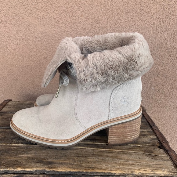 Timberland Taupe Sienna High Waterproof Mid Boot - Picture 9 of 11